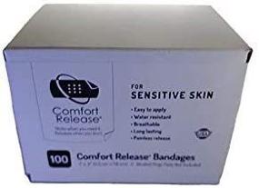 img 1 attached to 🩹 Optimal Care Sensitive Skin Bandages - Gentle Removal Wound Care & First Aid, 1" x 3" Pack of 100 Bandages