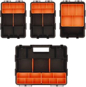 img 2 attached to Makitoyo MP009 Hardware & Parts Organizers: Versatile and Durable Toolbox Set - 4PCS: Storage Solution