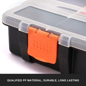 img 1 attached to Makitoyo MP009 Hardware & Parts Organizers: Versatile and Durable Toolbox Set - 4PCS: Storage Solution