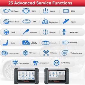 img 2 attached to 🔧 Autel DS808K MaxiDAS Diagnostic Scanner with Bi-Directional Control, OE Level Diagnosis, Oil Reset, ABS Bleed, SRS, SAS, DPF, EPB, BMS | Upgraded Version of MP808/DS808