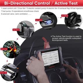 img 3 attached to 🔧 Autel DS808K MaxiDAS Diagnostic Scanner with Bi-Directional Control, OE Level Diagnosis, Oil Reset, ABS Bleed, SRS, SAS, DPF, EPB, BMS | Upgraded Version of MP808/DS808