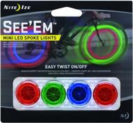 🔦 nite ize see 'em - 2 pack: enhance visibility and safety logo