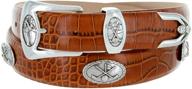 bc3109 italian calfskin designer alligator men's accessories and belts: exquisite style and superior quality logo