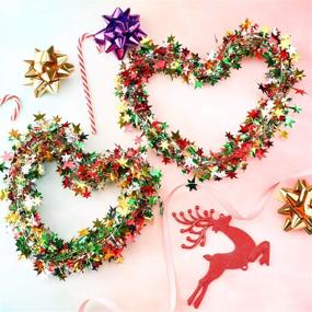 img 1 attached to Boao Glitter Metallic Valentines Decorations，7 5