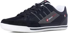 img 4 attached to Alpine Swiss Stefan Fashion Sneakers Men's Shoes