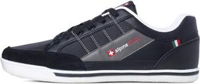 img 3 attached to Alpine Swiss Stefan Fashion Sneakers Men's Shoes