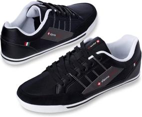 img 2 attached to Alpine Swiss Stefan Fashion Sneakers Men's Shoes