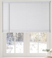 🪟 calyx interiors 1” cordless vinyl mini blinds - white, 34.5" w x 64" h | shop now for 04mv2344640 logo