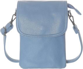 img 4 attached to AOCINA Crossbody Phone Purse Credit Women's Handbags & Wallets in Crossbody Bags