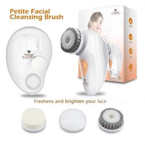 img 3 attached to 🧖 Rechargeable Facial Cleansing Brush: Exfoliate, Freshen & Brighten Your Face - Waterproof Face Spin Brush Technology for Effective Face Scrub