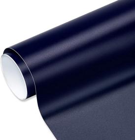 img 4 attached to 🔵 Navy Blue Matte Vinyl Roll: Perfect for Bottle and Glass Decoration - VINYL FROG 12"x10ft