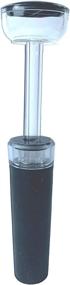 img 3 attached to 🍷 WUCUMS Wine Vacuum Stopper and Aerator Pourer Set: For Efficacious Wine Preservation and Enhanced Aeration in Stylish Black