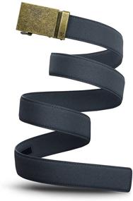 img 1 attached to 👔 Mission Belt Men's Ratchet Buckle: The Ultimate Must-Have Accessory for Men's Belts