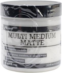 img 1 attached to Ranger Multi Medium Matte - 3.8oz: Versatile Crafting Essential