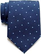 👔 retreez men's accessories: retro square dots woven ties, cummerbunds & pocket squares логотип