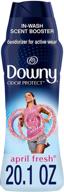 🌸 downy april fresh in-wash scent odor protect booster beads, 20.1 ounce (packaging may vary) logo