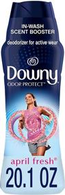 img 4 attached to 🌸 Downy April Fresh In-Wash Scent Odor Protect Booster Beads, 20.1 Ounce (Packaging May Vary)