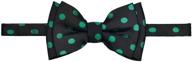 🎀 timeless style: retreez classic polka dots pre-tied boy's bow tie - a woven microfiber essential logo