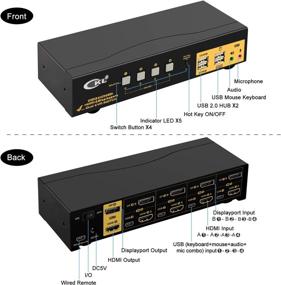 img 3 attached to Переключатель с двумя мониторами DisplayPort