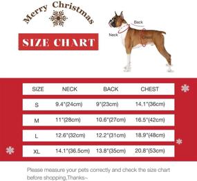 img 2 attached to 🎅 Adorable PETLESO Christmas Clothes for Dogs: Santa Costume to Keep Your Pup Warm and Festive!