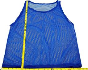 img 1 attached to 👕 Adorox Youth Scrimmage Practice Jerseys: Ultimate Team Pinnies for Children's Soccer, Football, Basketball, and Volleyball Training