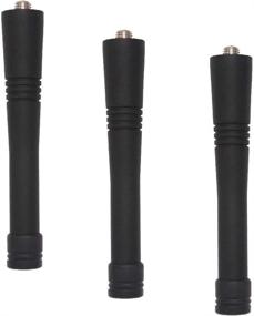 img 4 attached to HAD9742A VHF Stubby Antenna (3 Pack) for Motorola CP200D, CP200, P110, P1225, PR400, HT750, HT1250, HT1550, EX560, PRO5150, PRO7150, GP3688, GP340 - 146-174 MHz Compatible Solution