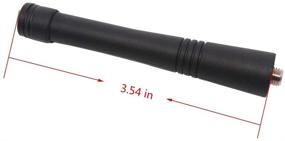 img 3 attached to HAD9742A VHF Stubby Antenna (3 Pack) for Motorola CP200D, CP200, P110, P1225, PR400, HT750, HT1250, HT1550, EX560, PRO5150, PRO7150, GP3688, GP340 - 146-174 MHz Compatible Solution