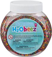 🌈 unleash creativity and fun with orbeez h2obeez rainbow pack (50,000 water beads) - non-toxic, safe, sensory/tactile toy for kids - ideal refill for orbeez spa - perfect filler for vases, plants, weddings & home décor logo