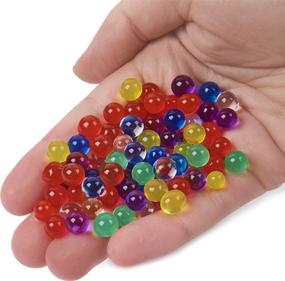 img 3 attached to 🌈 Unleash Creativity and Fun with Orbeez H2Obeez Rainbow Pack (50,000 Water Beads) - Non-Toxic, Safe, Sensory/Tactile Toy for Kids - Ideal Refill for Orbeez SPA - Perfect Filler for Vases, Plants, Weddings & Home Décor