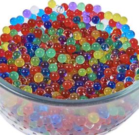 img 2 attached to 🌈 Unleash Creativity and Fun with Orbeez H2Obeez Rainbow Pack (50,000 Water Beads) - Non-Toxic, Safe, Sensory/Tactile Toy for Kids - Ideal Refill for Orbeez SPA - Perfect Filler for Vases, Plants, Weddings & Home Décor