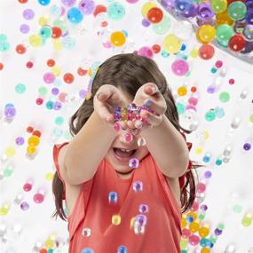 img 1 attached to 🌈 Unleash Creativity and Fun with Orbeez H2Obeez Rainbow Pack (50,000 Water Beads) - Non-Toxic, Safe, Sensory/Tactile Toy for Kids - Ideal Refill for Orbeez SPA - Perfect Filler for Vases, Plants, Weddings & Home Décor