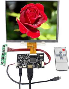 img 4 attached to 🖥️ VSDISPLAY 8 inch HJ080IA-01E IPS LCD Display with HD-MI Controller Board, Ideal for Raspberry Pi Integration