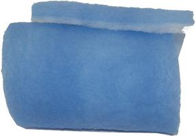 img 3 attached to 🐠 Aquatic Bonded Aquarium and Pond Filter Pad - 24"x 48" - 1" Thick - Blue and White - Bulk Roll - Enhances Water Quality - Customizable - Durable Mechanical Filtration for Aquariums and Ponds