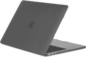 img 4 attached to 🖥 Moshi iGlaze Hardshell Case 13" MacBook Pro 13 2020 - Scratch Protection, Easy Installation & Removal - Stealth Black