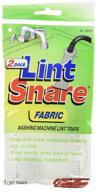 🔍 12-pack of lint snare fabric washing machine traps with ties and clamps (in 6 convenient packs of 2) logo