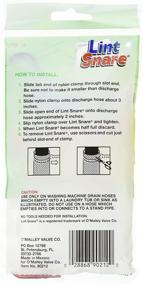 img 1 attached to 🔍 12-Pack of Lint Snare Fabric Washing Machine Traps with Ties and Clamps (in 6 Convenient Packs of 2)