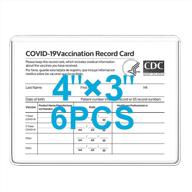 🏥 protective vaccination card wallets for easy access and safety logo