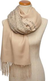 img 1 attached to Declaration Independence Scarf Shawl Print