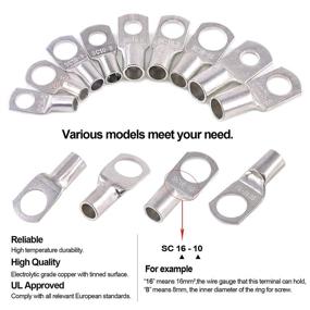 img 1 attached to 🔌 Versatile Collection of Glarks Assorted Terminals Connectors: A Complete Assortment for All Electrical Needs