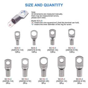 img 3 attached to 🔌 Versatile Collection of Glarks Assorted Terminals Connectors: A Complete Assortment for All Electrical Needs