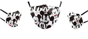 img 2 attached to Christmas Masks Reusable Mickey Mouse