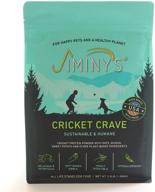 jiminy's usa-made cricket protein dog treats: 🦗 oven-baked, gluten-free, sustainable, limited ingredients, high protein, hypoallergenic… logo