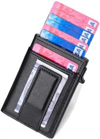 img 4 attached to 👔 Men's Accessory: Pop Up Card Holder Wallet