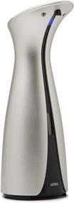 img 4 attached to 🚰 Convenient Touchless Soap Dispenser for Kitchen or Bathroom - Umbra Otto Automatic 8.5 OZ, Nickel