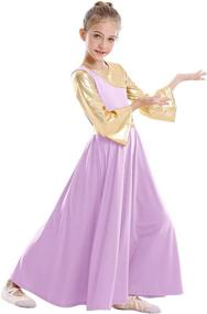 img 2 attached to Liturgical Metallic Dancewear Ballroom Royal Gold Sports & Fitness for Other Sports