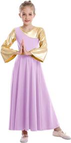 img 4 attached to Одежда для танцев Liturgical Metallic Ballroom Royal Gold