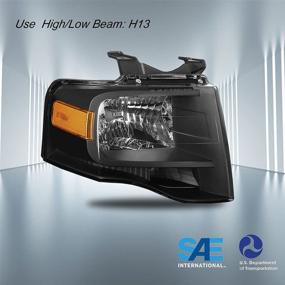 img 3 attached to Compatible Expedition 2007 2014 Headlight Replacement