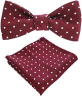 🎀 jemygins classic bowtie with matching pocket square logo