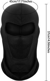 img 2 attached to 🌞 A Complete Shield: 4-Piece Summer Balaclava Face Mask for Ultimate Sun, Dust, and Wind Protection during Outdoor Activities