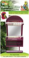 🐦 enhance your bird's habitat with penn plax pp90274 bird life perch, mirror, and seed cup combo! логотип